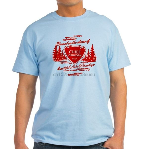 

cafepress chief oshkosh 1960 light t shirt 100% cotton t-shirt (143011397