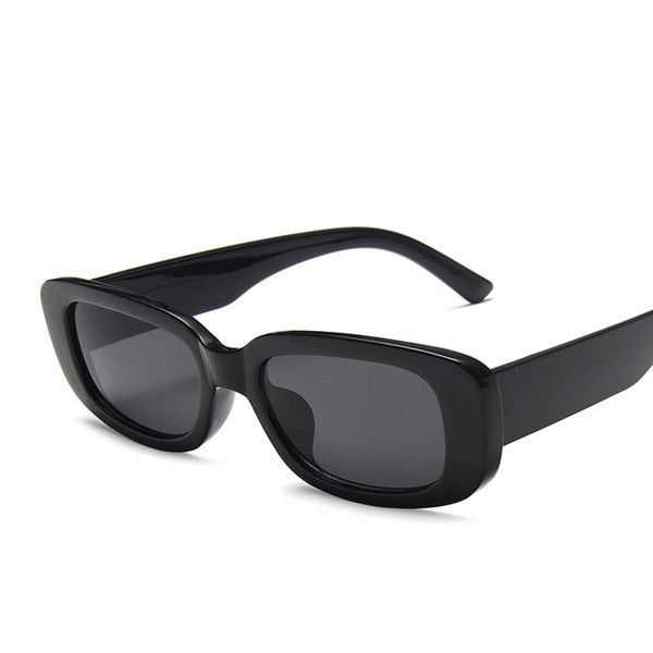

warblade narrow rectangle sunglasses 2020 new women retro sunglass small square cat eye sun glasses female candy color eyewear, White;black