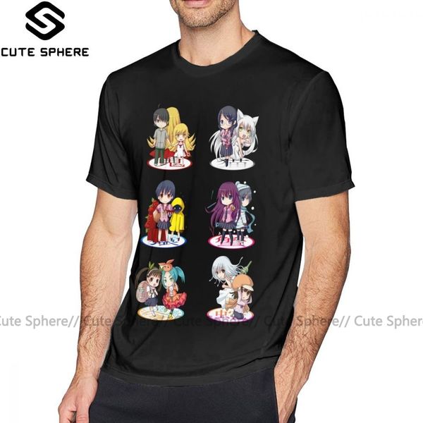 

bakemonogatari t shirt bakemonogatari pack t-shirt 4xl short sleeves tee shirt cotton graphic mens summer awesome tshirt