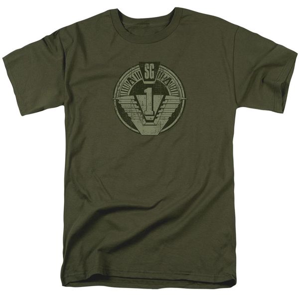 

2020 new women stargate sg1 distressed men's regular fit t-shirt