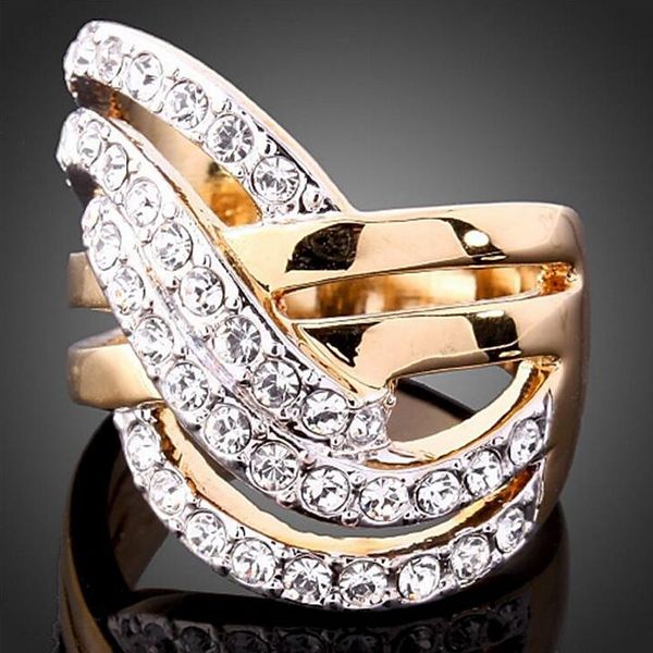 

new sale wide gold color cross rings for women female fashion jewelry party finger ring, Golden;silver
