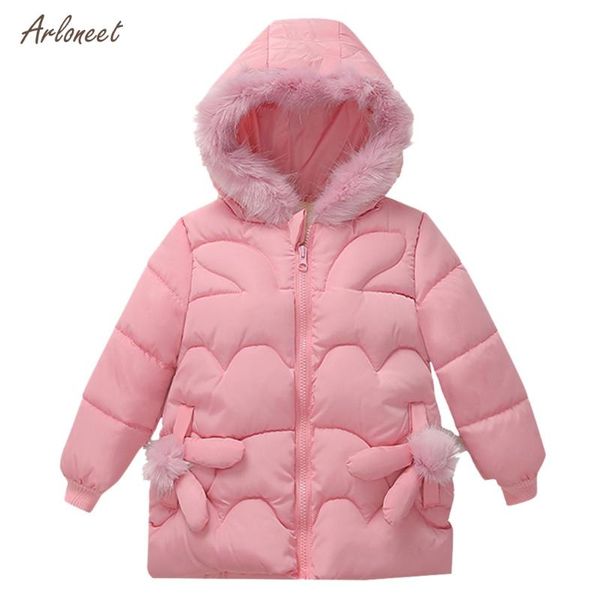 

arloneet 2020autumn winter baby girls jackets fur collar kids warm hoodies children's outerwear coat boys girls clothes clothing, Blue;gray