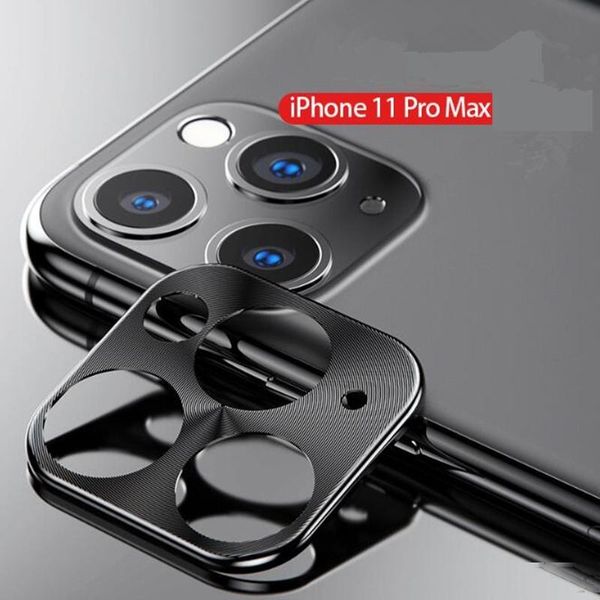 

wholesale metal lens protection ring for iphone 11 pro max anti-drop anti-scratch rear camera alloy case phone camera case