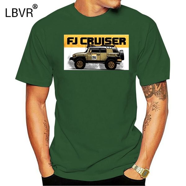 

summer fj cruiser suv t shirt fashion streetwear camiseta tee shirt pure cotton plus size t-shirt