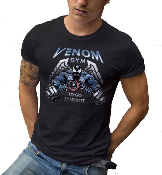 

venom gym barbell lifter tf parody mashup comedy t shirt all sizes men t shirt