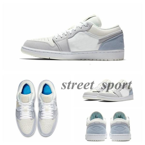 

2020 new (sell gray blue mask) women basketball low men shoes suede 1s paris sneakers trainers zapatos, Black