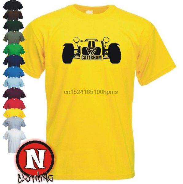 

caterham super 7 classic car auto retro cool t-shirt british sports automobile(2