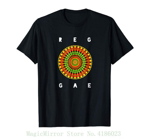 

reggae music - jamaica dub rasta jamaican mandala t-shirt 2020 men's fashion