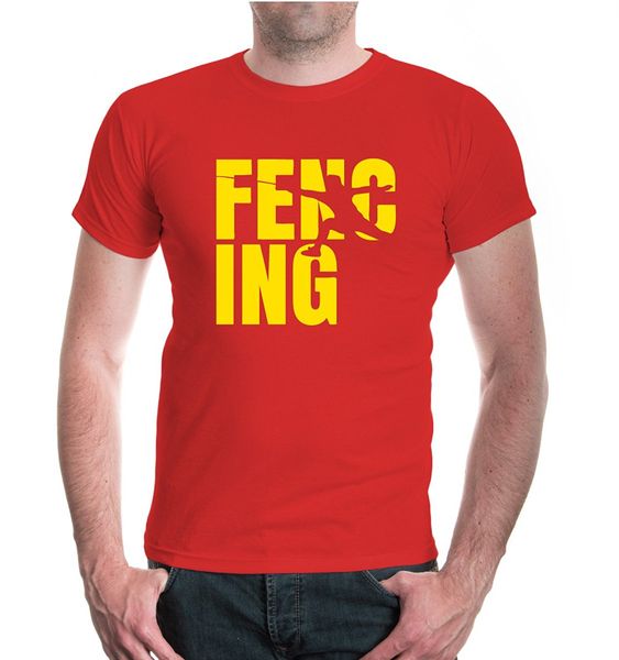 

2019 new fashion brand clothing different colours fencing type t shirt custom
