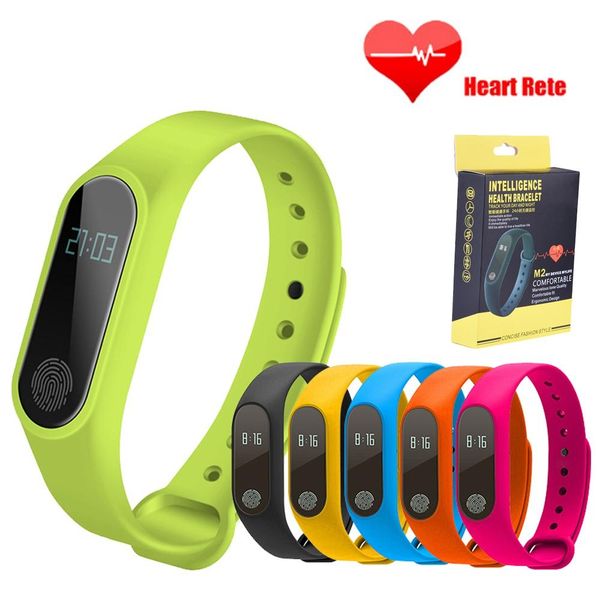 

m2 smart bracelet pedometer heart rate wristband sleep monitor sport smart watch fitness tracker watch for ios android