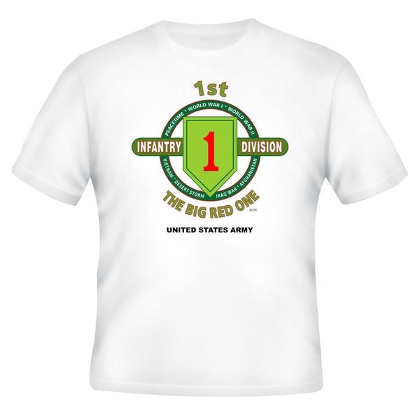 

1st infantry division & afghanistan (oef) campaign veteran 2-sided shirt