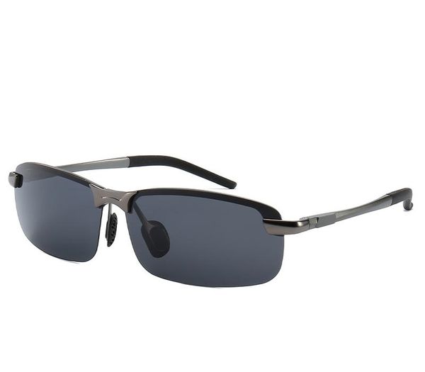 

fashion designer sunglasses aluminum magnesium polarized eyeglasses men sun glasses uv400 male driving eyewear men polarized sunglasses, White;black