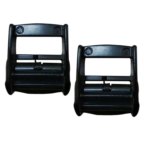 

2pcs алюминиевый весна pin slider пряжка для рюкзак ремни лямки настройщик