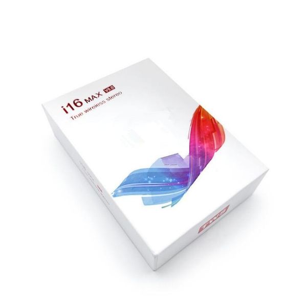 

i16 max tws bluetooth 5.0 earphones true wireless earbuds stereo music touch control auto pairing binaural calls