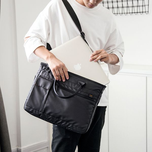

briefcase men notebook bag small bag for man leather lapbusiness handbags for women sac ordinateur portable femme