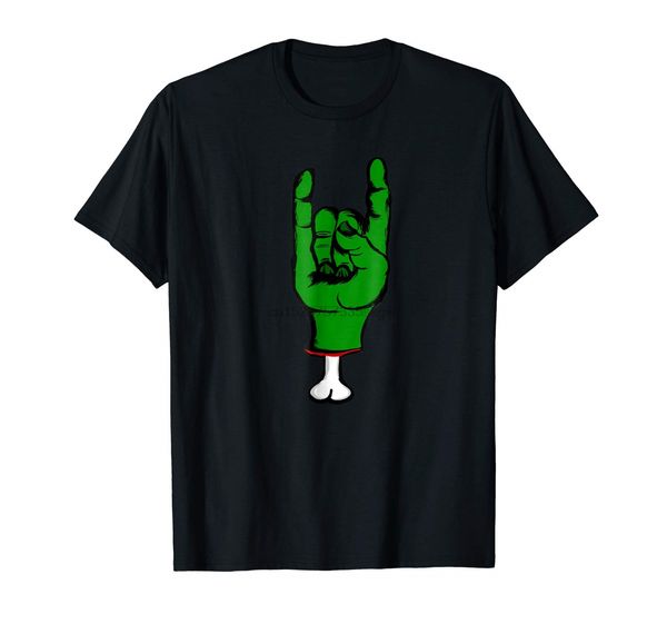 

fashion men t shirt zombie hand with bone rock t shirt woman man kids gift