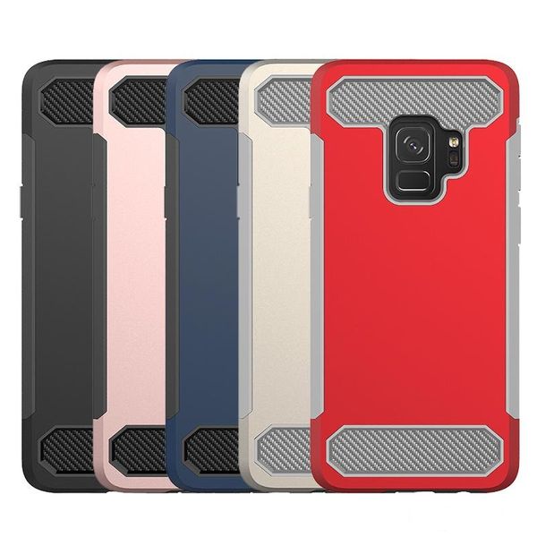 

for samsung s9 case phone cases carbon fiber hybird soft tpu hard pc back cover for samsung s9 s9 plus