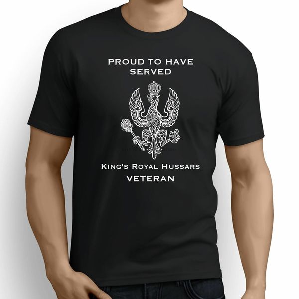 

kings royal hussars premium veteran t-shirt (036