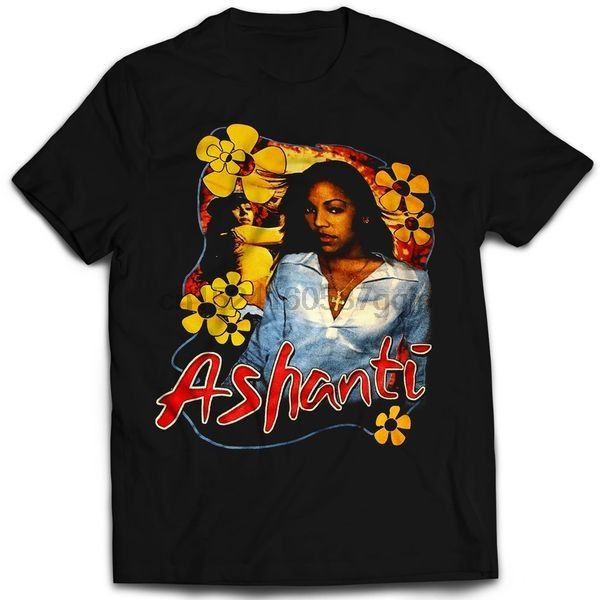 

men t shirt vintage style ashanti rap t-shirt women tshirt