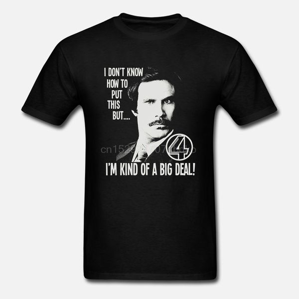 

ron burgundy big deal anchorman inspired kids t-shirt