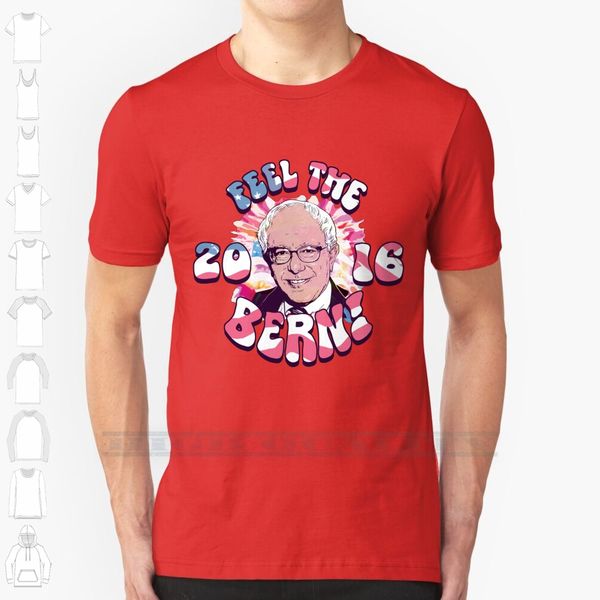 

bernie sanders feel the bern custom design print for men women cotton new cool tee t shirt big size 6xl bernie