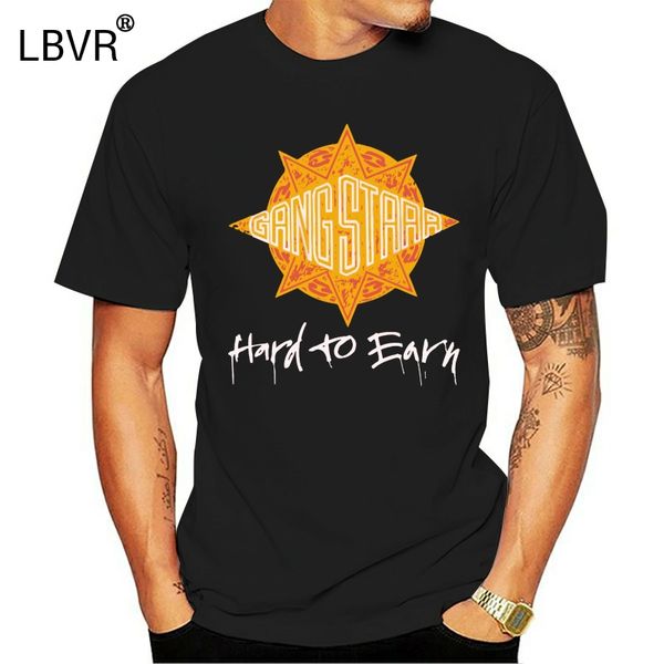 

gang starr трудно заработать promo t-shirt - классический хип-хоп