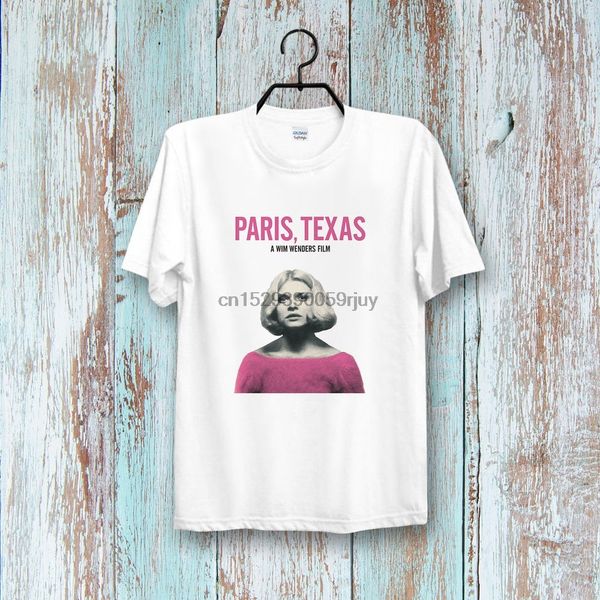 

paris texas фильм вима вендерса tee top ретро vintage style мужская женская майка b224