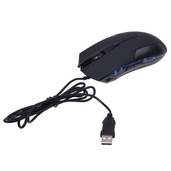 

mice usb mouse wired 1800dpi adjustment gaming gamer 6 button