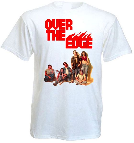 

over the edge ver. 3 t-shirt white movie poster all sizes s...5xl