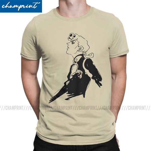 

casual giorno t-shirts for men o neck t shirts jojos bizarre adventure anime jjba manga tee shirt graphic printed clothes