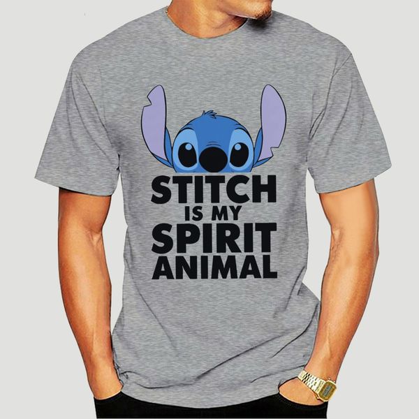 

poleras mujer de moda 2019 t shirt harajuku fashion stitch is my spirit animal letter tshirt leisure streetwear t-shirt-0572a