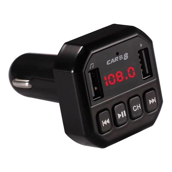 

car bluetooth fm transmitter carb8 bluetooth car kit usb car charger mini mp3 player tf cards slots universal with retail box
