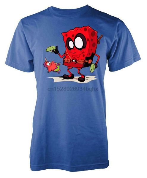 

deadpool sponge bob mashup t shirt
