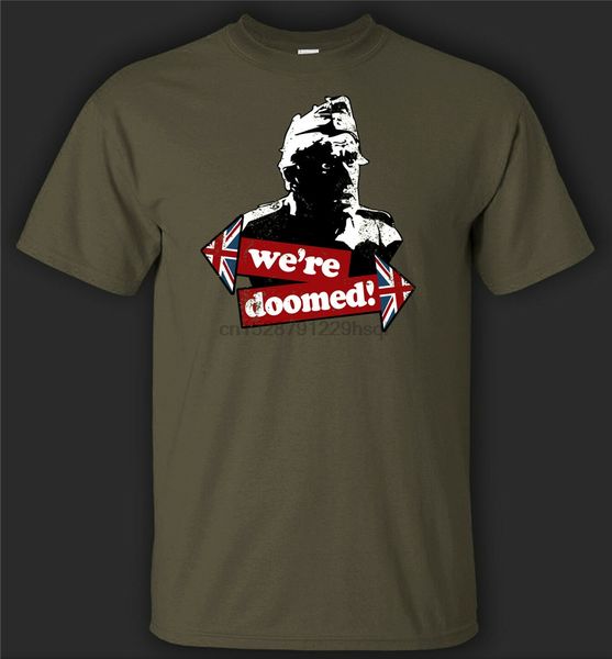 

dads army were doomed t-shirt - direct from stockist tee shirt