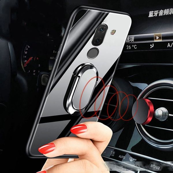 

wholesale mate 20 lite case cover mate20 lite back cover silicon magnet car holder shockproof case capas original mate 20 lite case