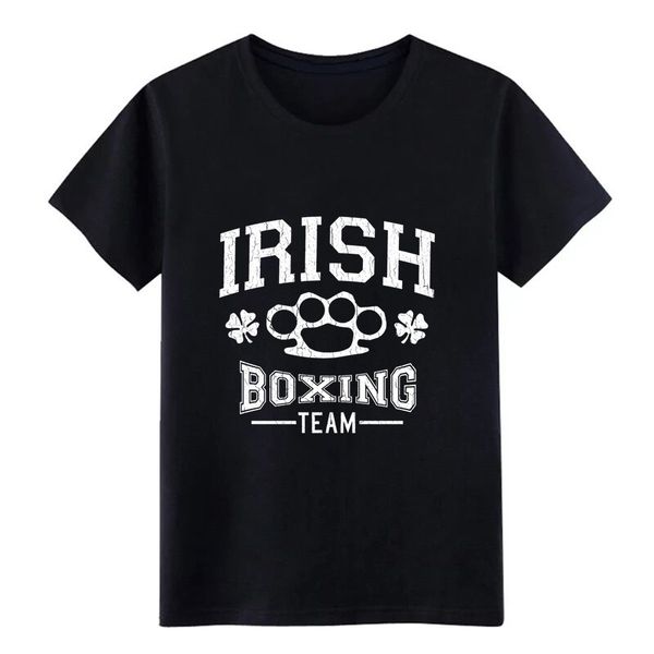 

irish boxing team (distressed design) t shirt designer cotton o neck normal crazy casual summer cool shirt
