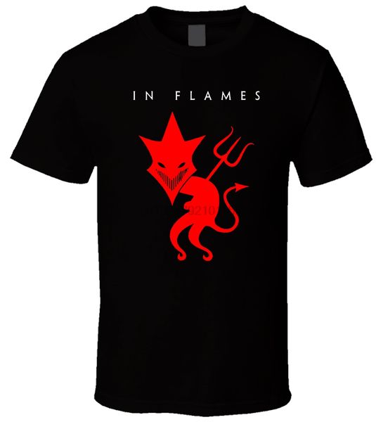 

in flames - evil jester 3 new t shirt