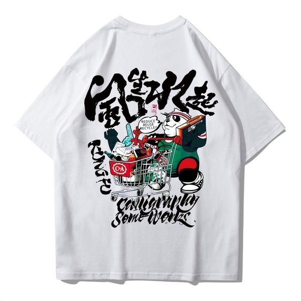 

Men s T-Shirt Chinese National Treasure Panda Print Summer Harajuku Cool Short Sleeve T-shirt Funny Printed Streetwear Tops