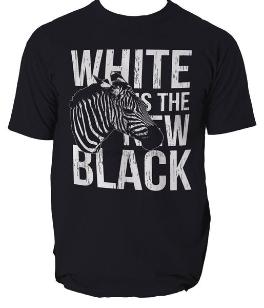 

зебра футболка white is the new black s-3xl