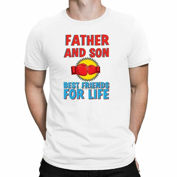 

fathers day t shirt boxing gloves father and son friends mens t shirts