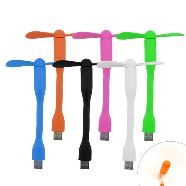 

portable usb fan flexible mini removable fan for power bank notebook computer summer usb gadgets usb output sale