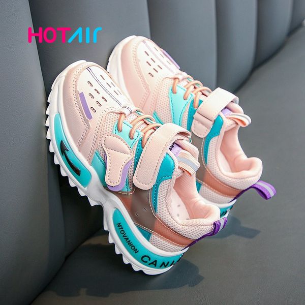 

2020 aututmn kids sports shoes for girls casual boys sneakers girls fashion children shoes girl footwear chaussure enfant, Black