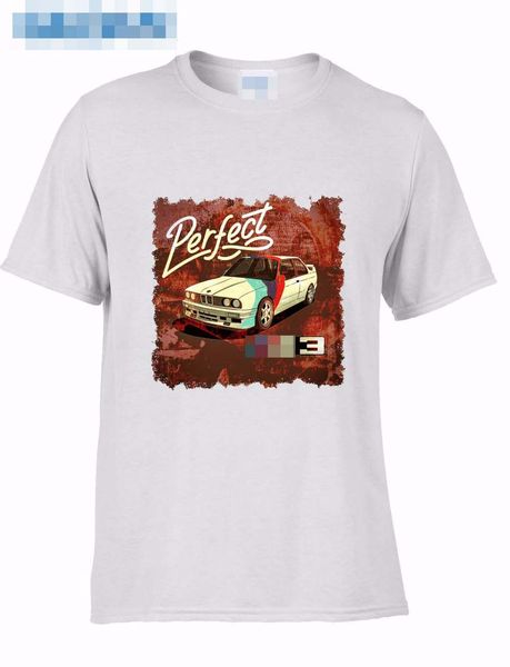 

2019 mens brand slim fit o neck t-shirt e30 3 series m3 power performance 80s m5 m6 m4 m2 retro straight six tee shirt