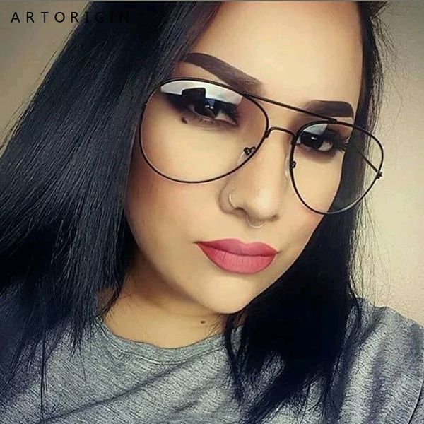 

vintage transparent glasses frame for women overiszed eyeglasses men optical glasses frame lunette computer oculos de grau, Black
