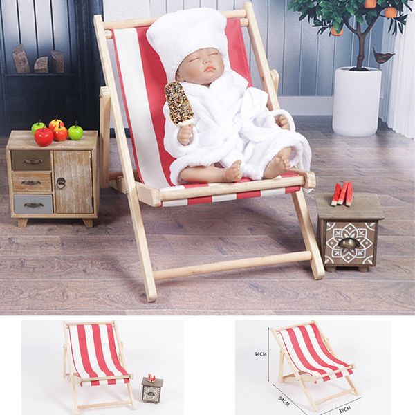 

new newborn pgraphy props wood beach chair for p shoot props creative stripe baby sofa newborn pgraphy accessories, Yellow