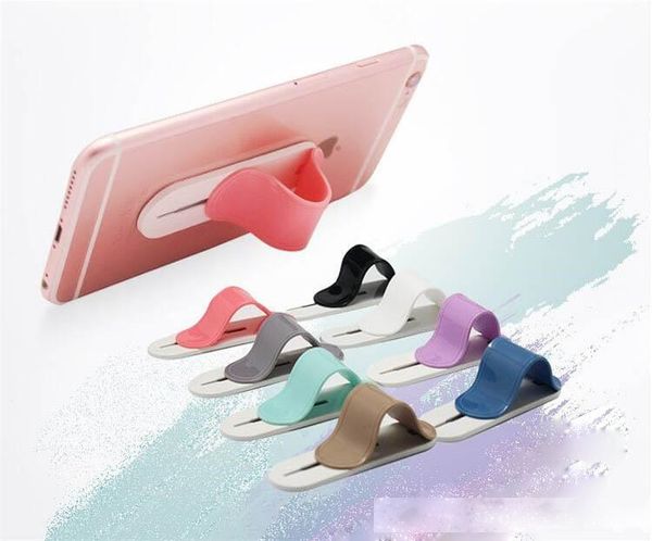 

mobile phone holder creative ring bracket multi - functional back paste fixed bracket gifts can oem logo custom logo