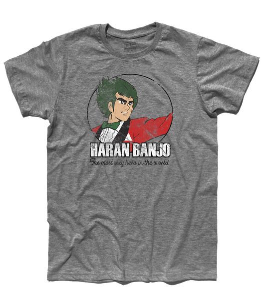

t shirt haran banjo haranbanjo daitarn 3 meganoidi cartone anni 70