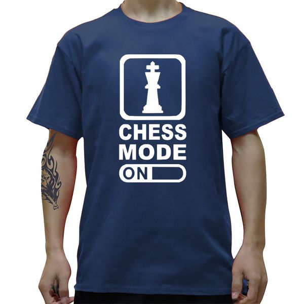 

шахматный режим на смешные t-shirt мужчины хлопок streetwear крупногабаритные с коротким рукавом вокруг шеи хип-хоп майка футболка camiseta