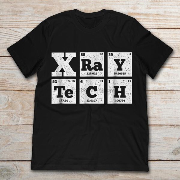 

periodic table radiologist xray tech t-shirt