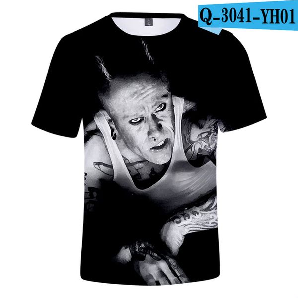 

the prodigy keith flint summer men 3d print shirts aesthetic comics harajuku men clothing
